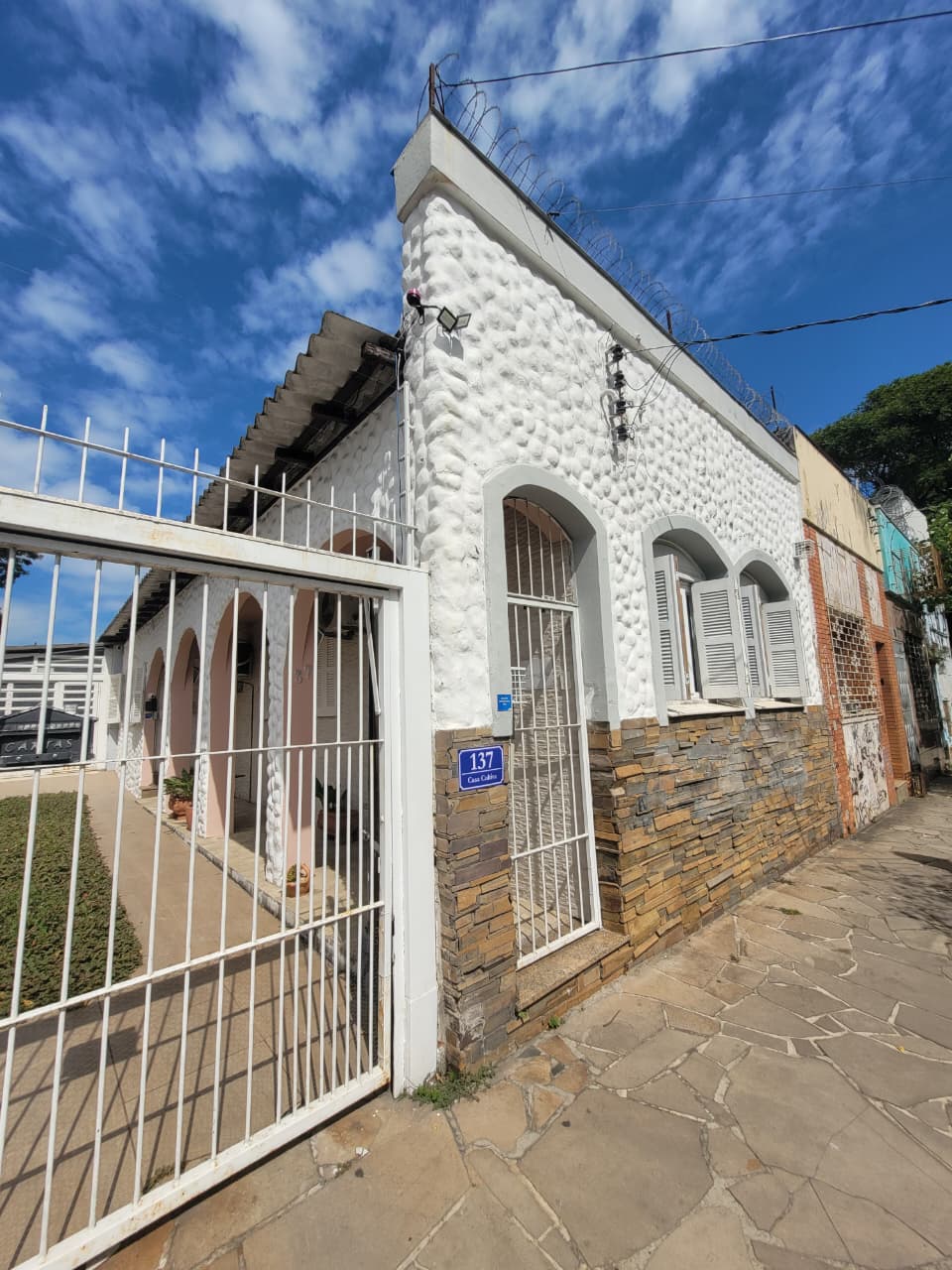 Frente da casa