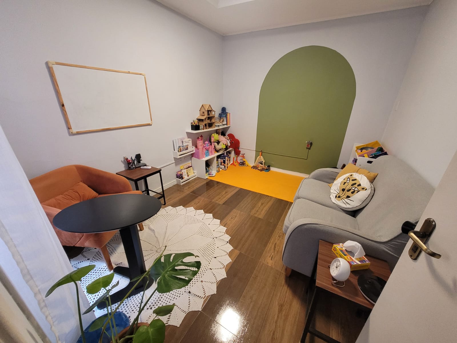 Salas para atendimento individual, casal e infantil